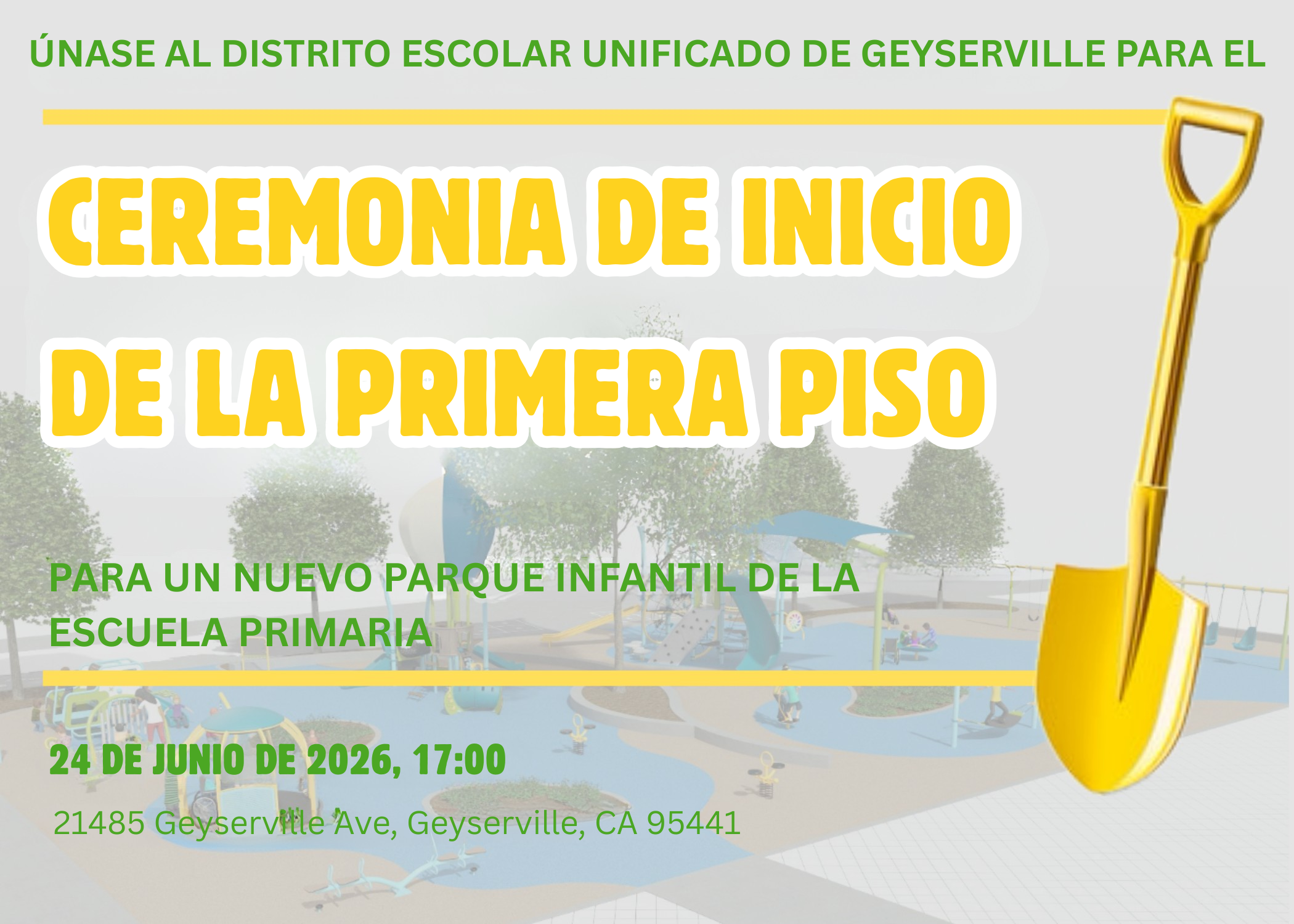 CEREMONIA DE INICIO DE LA PRIMERA PISO.